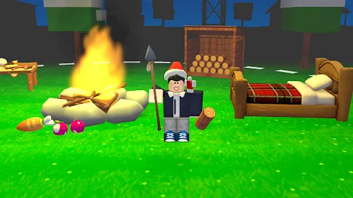 Gameplay screenshot 1 from Night Survive in Haunt Forest - Adventure game