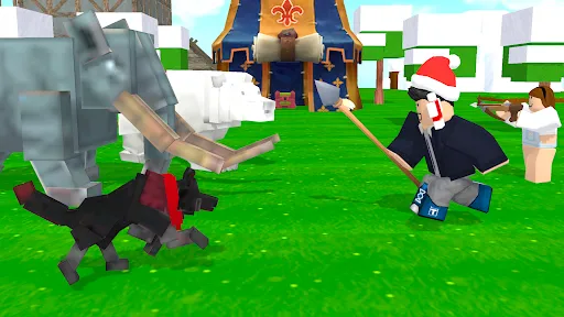 Gameplay screenshot 3 from Night Survive in Haunt Forest - Adventure game